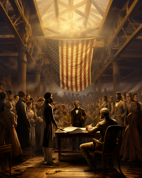 Illustration of a leading figure in Black history