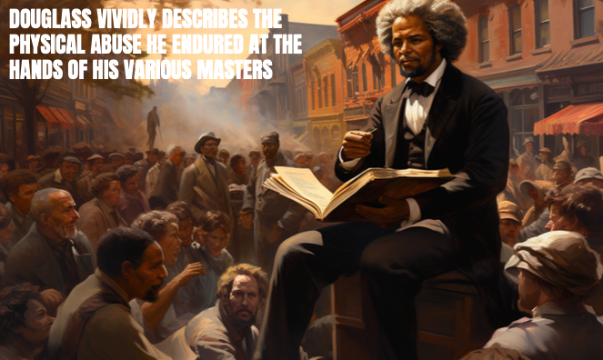 Illustration of Frederick Douglass from The History of Black History