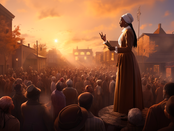 Sojourner Truth and the Power of "Ain't I a Woman?" — illustration from The History of Black History